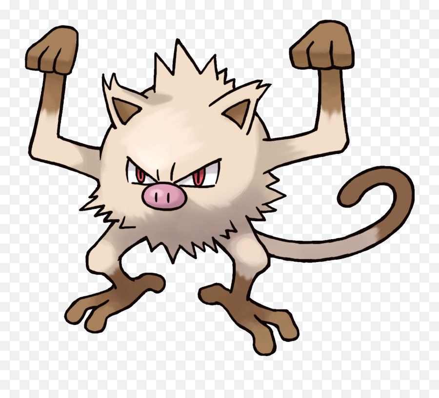 Mankey Png 9 Image - Pokemon Mankey Transparent Png,Mankey Png