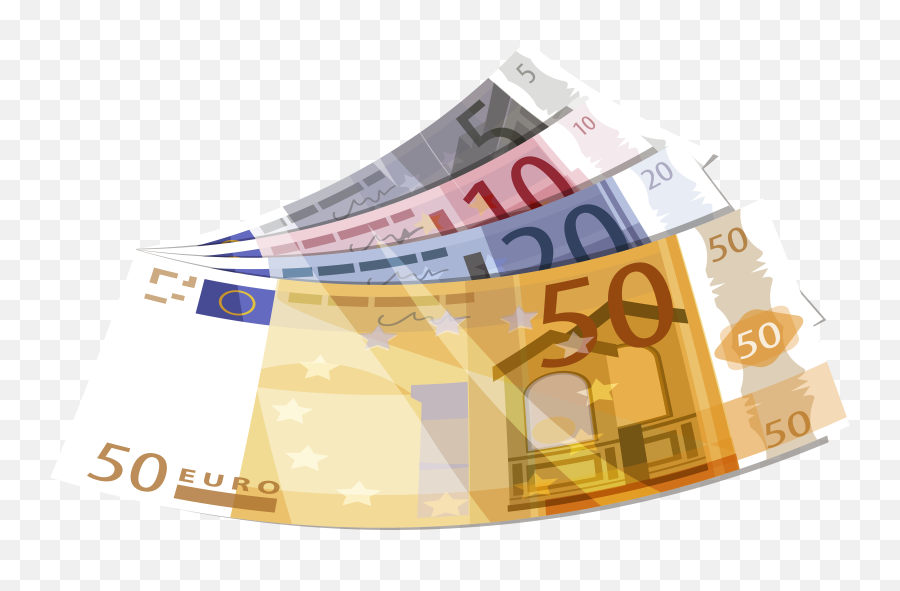 Clipart Money Paper - Euro Png,Money Clipart Transparent Background