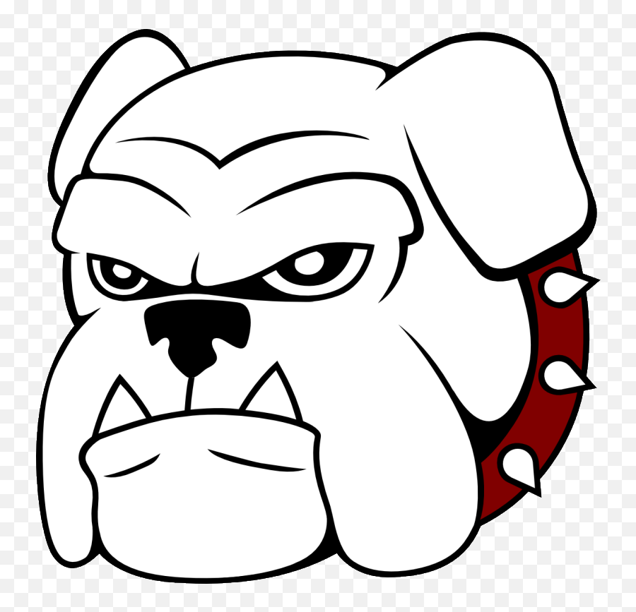 Drake Bulldogs Clip Art - Gambar Bulldog Simple Png,Drake Face Png