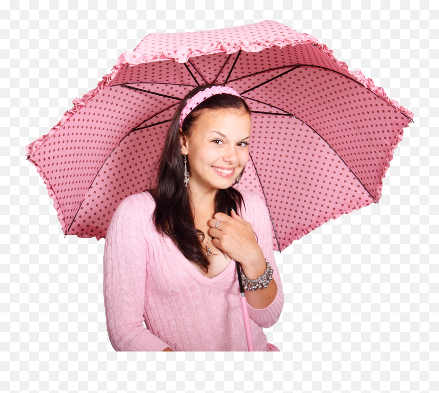 Beautiful Young Girl With Umbrella Png Image - Pngpix Masjid,Girl Png