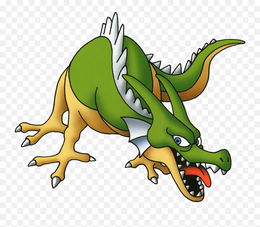 Filedq Green Dragonpng - Dragon Quest Wiki Dragon Quest Dragon,Cartoon Dragon Png