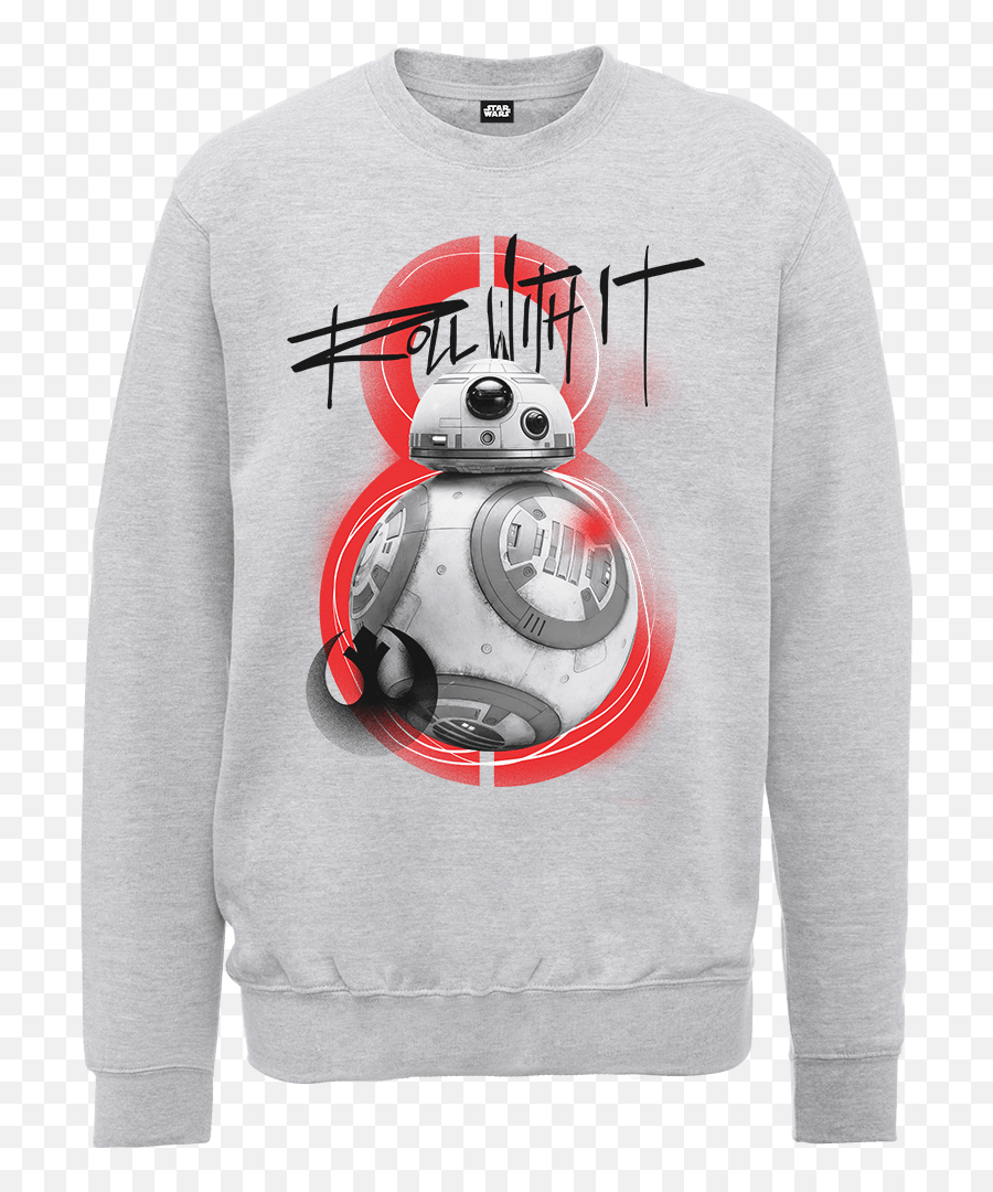 Star Wars The Last Jedi Bb8 Roll With Bluza Harley Quinn Png Bb - 8 Png