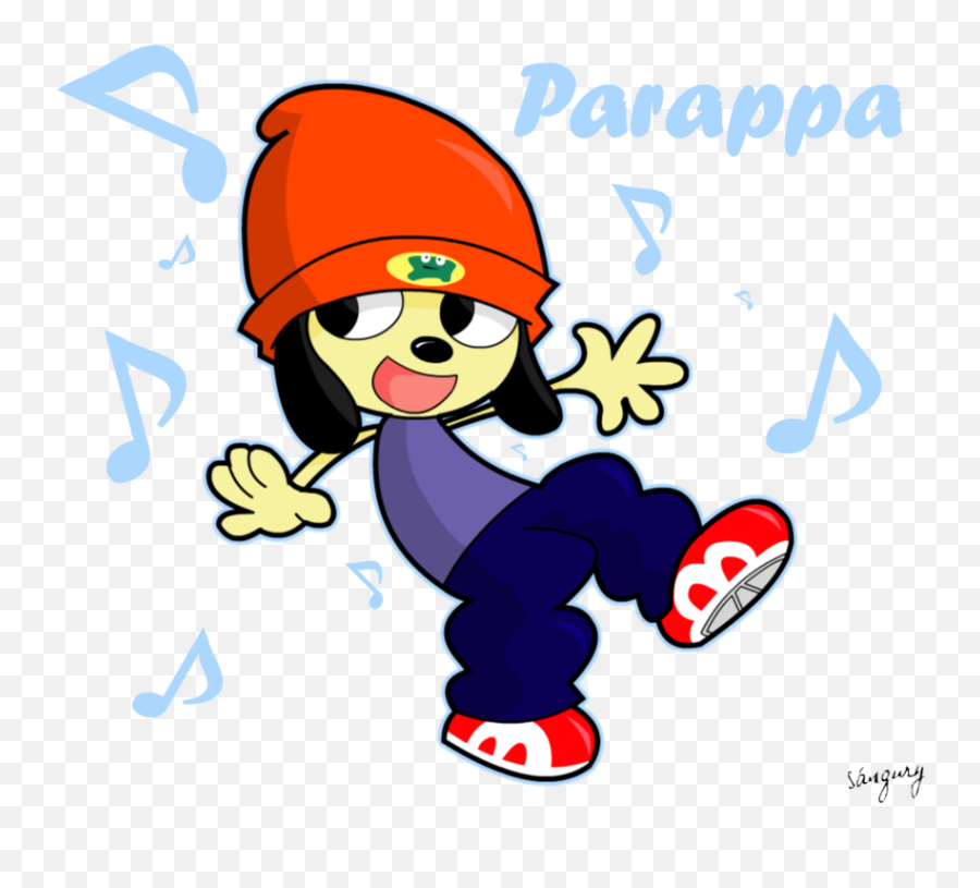 Download Hd Parappa The Rapper By Sangury - D59vjdc Parappa Parappa The Rapper Art Png,Parappa The Rapper Logo