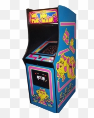 Ms Pac Man Transparent - Arcade Machine Full png