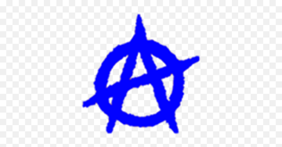 Blue Anarchy Symbol - Playboi Carti Anarchy Symbol Png,Anarchy Symbol Png