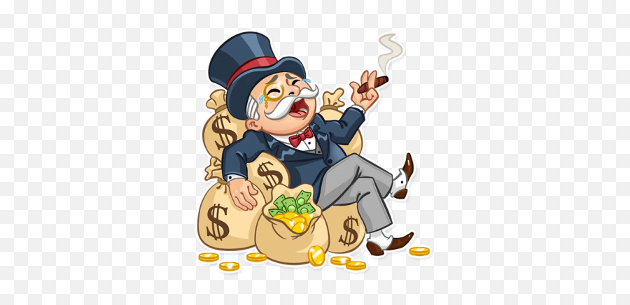 Pin De Ludo Gwada Em Dollar Money Icon 2020 Tatuagem - Transparent Rich Man Png,Monopoly Man Png