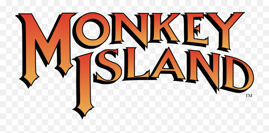 Monkey Island Logo - Monkey Island Png,Monkey Logo