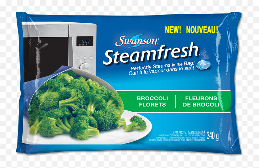 These Delicious Broccoli Florets Steam Perfectly In The Bag - Birds Eye Steamfresh Broccoli Png,Brocoli Png