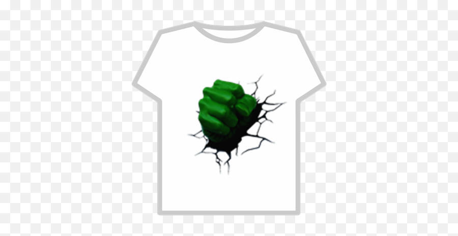 Hulk Smash T - Shirt Transparent Roblox Hulk Hand Cupcake Topper Png,Hulk Logo Png