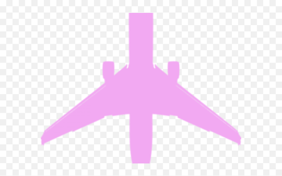 Airplane Clipart Pink - Plane Silhouette Full Size Png Plane Silhouette,Plane Clipart Png