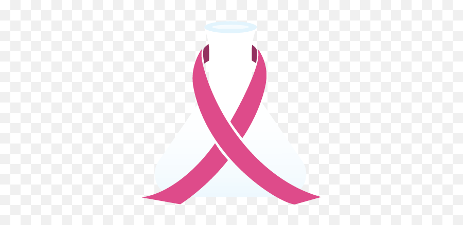 Download Pink Cancer Ribbon Png Breast Research - Clip Art,Cancer Ribbon Transparent Background