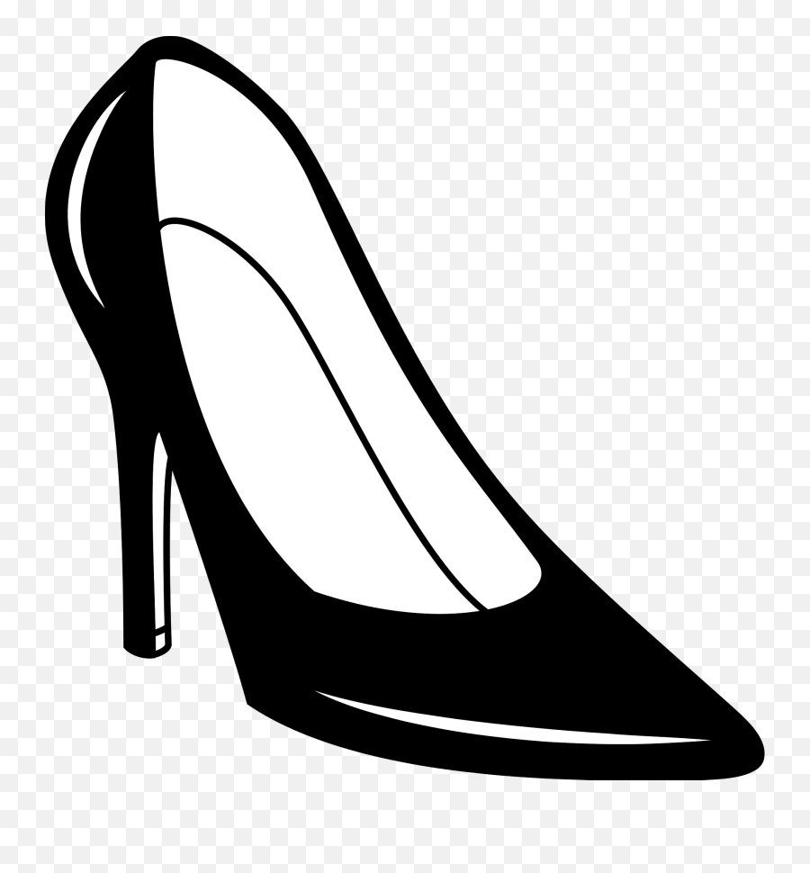 Zebra High Heel Shoe SVG | SVGed