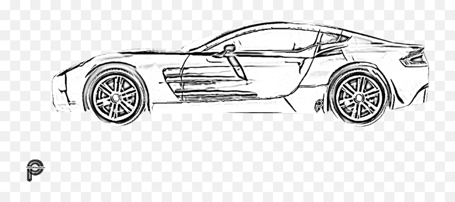 Car Sketch Png - Car Sketches Png,Aston Martin Png