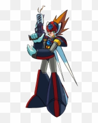 Download Megaman X Axl Render - Cartoon png