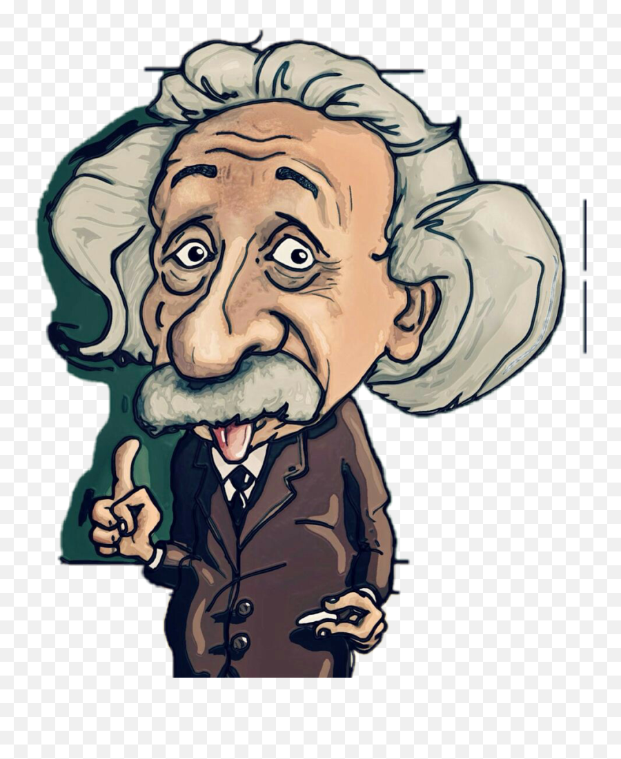 Albert Einstein - Albert Einstein Cartoon Png,Albert Einstein Png - free  transparent png images 