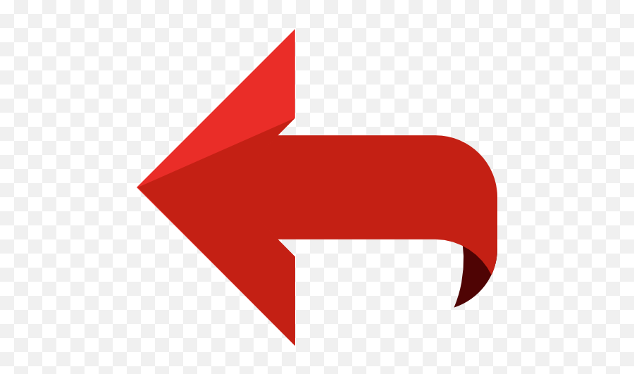Arrows Back Left Previous Return Ui Icon - Red Back Arrow Icon Png,Red Arrows Png
