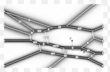 The Real Pattern Set Of A - Diagram Png,White Lines Png