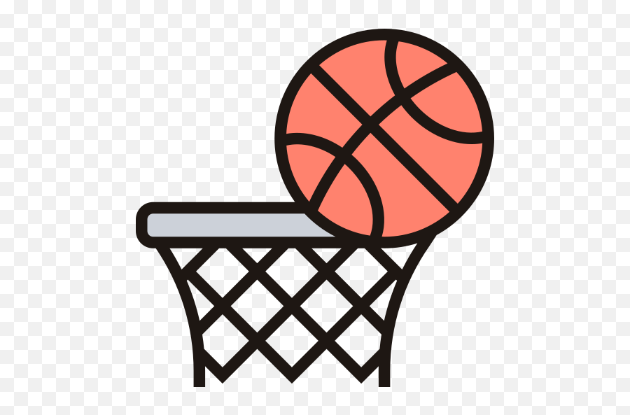 Basketball - Basketball Hoop Icon Free Png,Basketball Icon Png