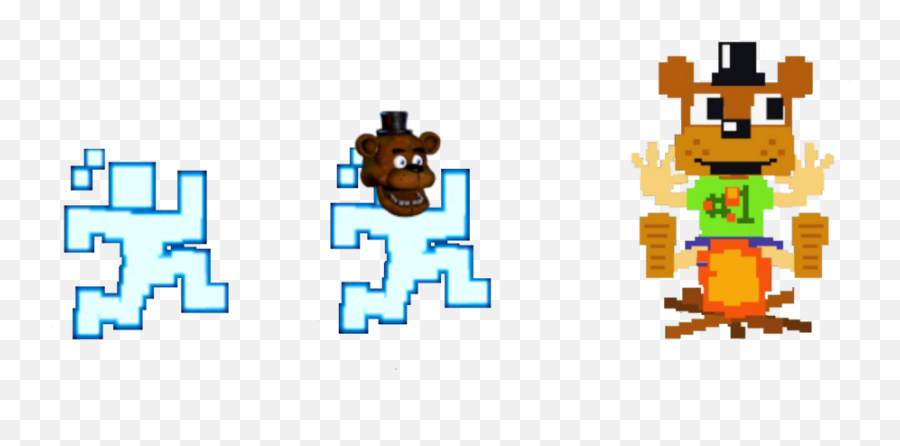 A Couple Sprites I Made Into - Scott Cawthon There Is No Pause Button Character Png,Pause Button Transparent