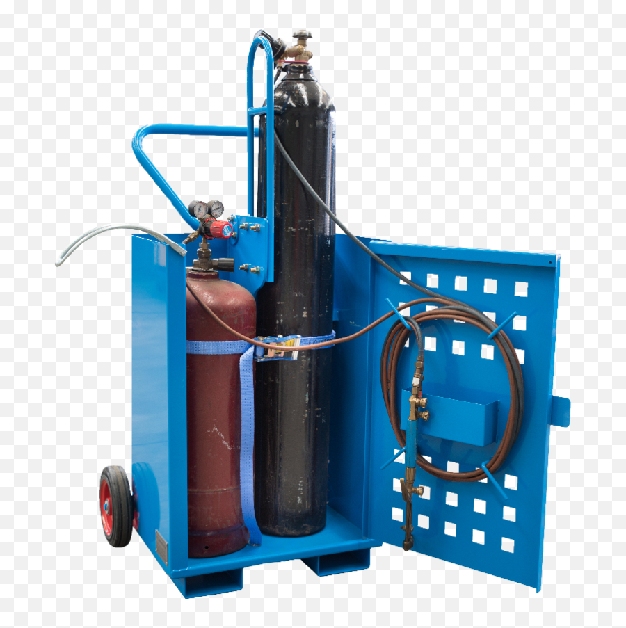 Crane Liftable Oxyacetylene Trolley Storemasta - Oxy Acetylene Trolley Png,Cylinder Png