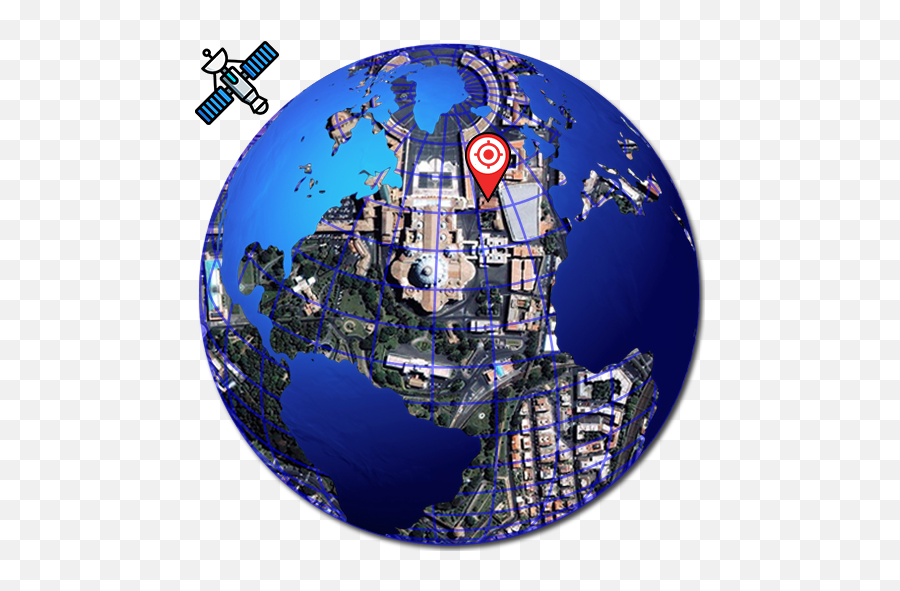 Amazoncom Real Live Earth Map U0026 360 Street View Appstore - Vatican Png,Earth Map Png
