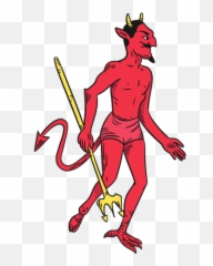 Character Red Devil - Transparent PNG u0026 SVG vector file El Diablo Loteria Card