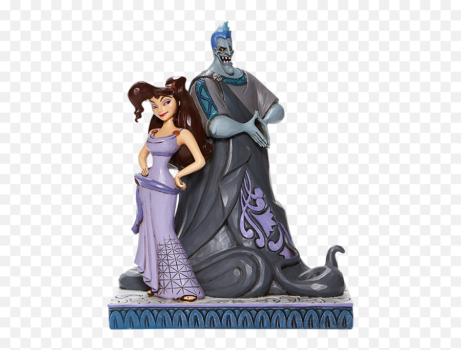 Meg And Hades Figurine - Disney Villains Jim Shore Png,Hades Png