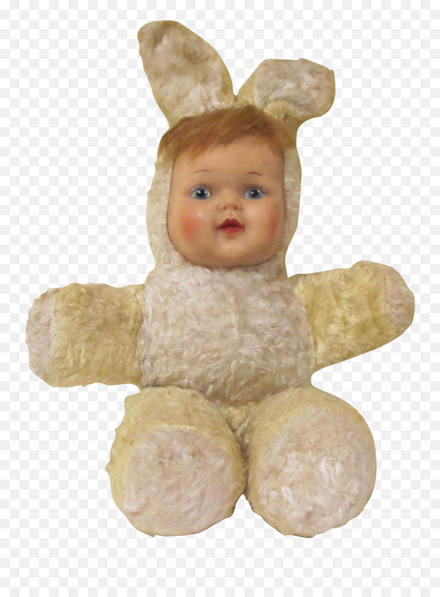 Antique Baby Toys Png U0026 Free Toyspng - Fur Vintage Doll Face Rubber,Baby Toy Png