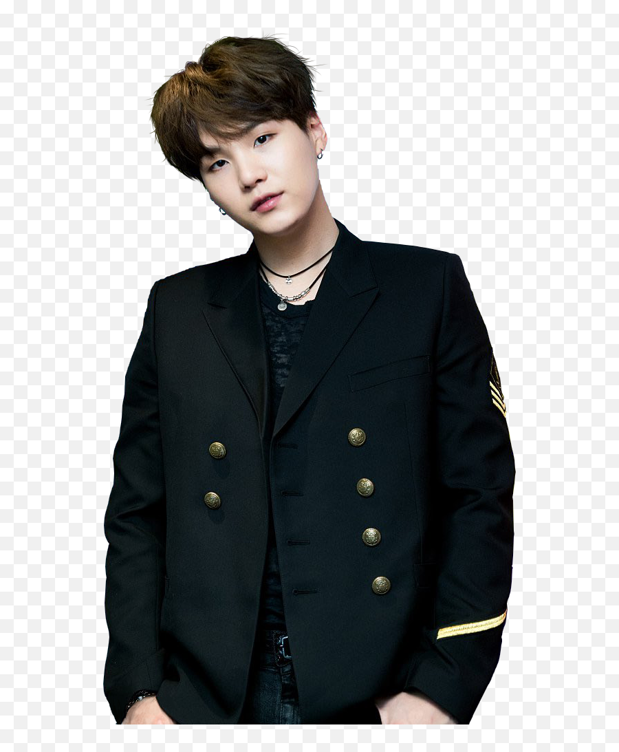 Download Kpop Coat Suga Blazer Bts Png Free Hq - Yoongi Png,Bts Transparent