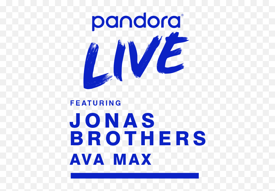 Pandora Live Jonas Brothers Nyc - Vertical Png,Pandora Logo Png