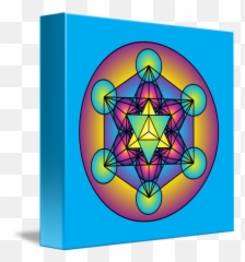Merkaba Png Transparent - Metatrons Cube,Metatron's Cube Png
