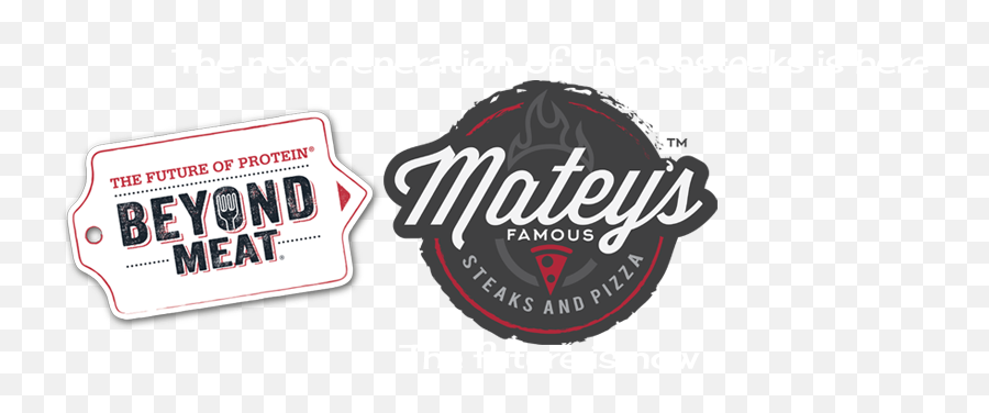 Mateys Famous Cheesesteaks Pizza - Language Png,Beyond Meat Logo