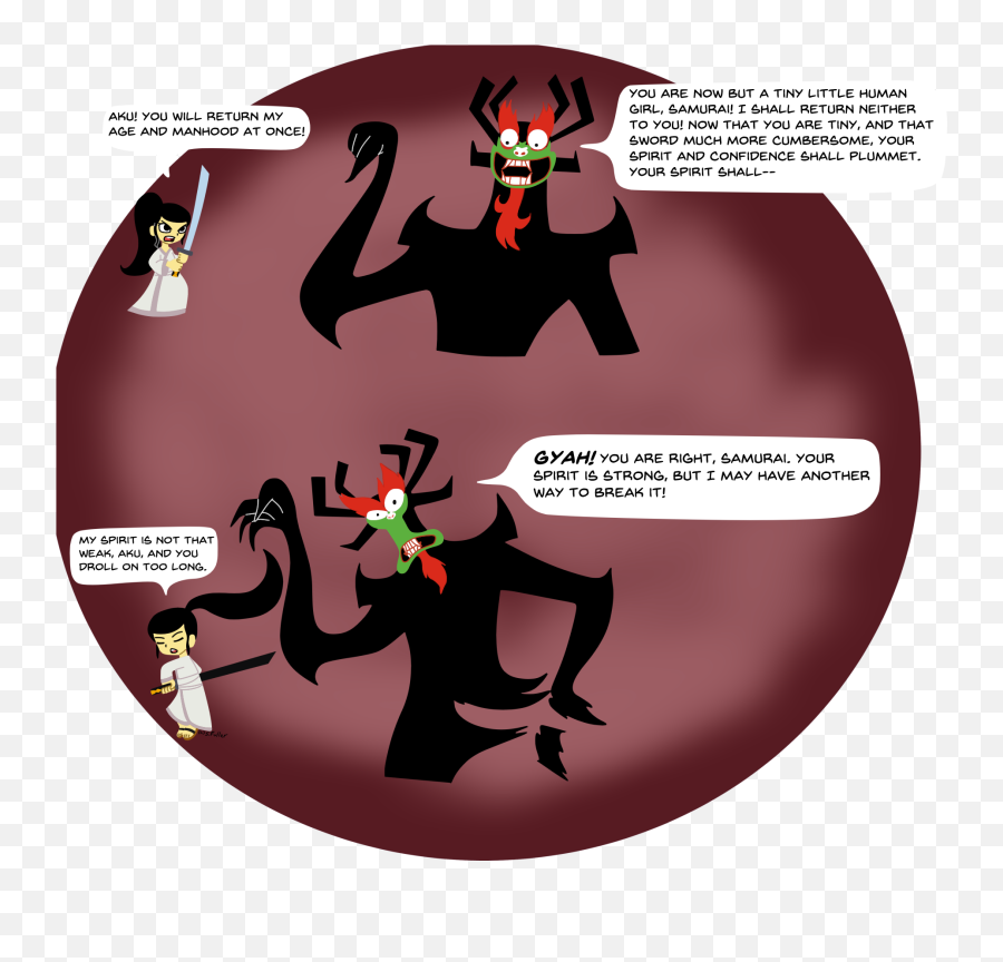 All Of His Points Were Put Into Spirit Clearly By Erisubara - Cartoon Png,Samurai Jack Png