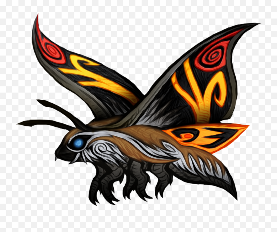 Mothra Png Images In Collection - Mothra,Mothra Png