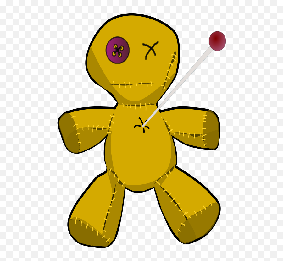 Free Clip Art Voodoo Doll By Artbejo - Voodoo Doll Clipart Png,Voodoo Icon
