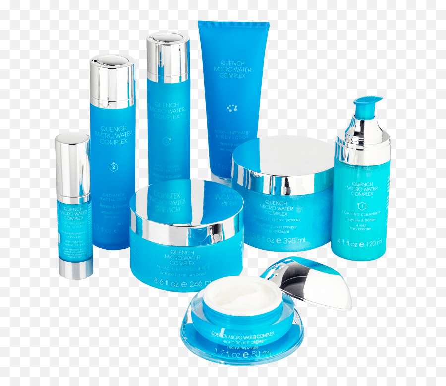 8 - Piece Quench Microwater Complex Skincare Regimen Only Face Moisturizers Png,Newegg Icon