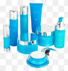 8 - Piece Quench Microwater Complex Skincare Regimen only Face Moisturizers png