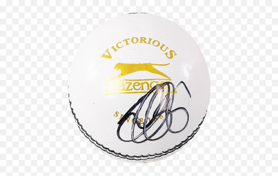 Alastair Cook Signed White Slazenger - Serving Platters Png,Slazenger Icon