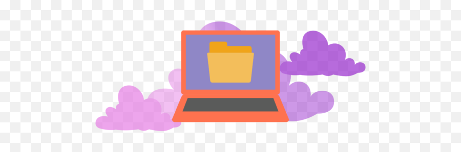 Flat Icon Laptop File Yellow Gráfico - Girly Png,Laptop Flat Icon