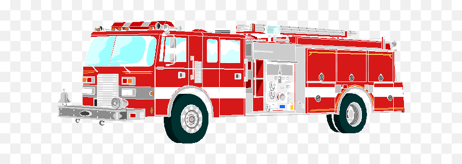 Download Free Png Firetruck Fire Engine Hostted - Clip Art Fire Truck,Fire Clipart Transparent Background