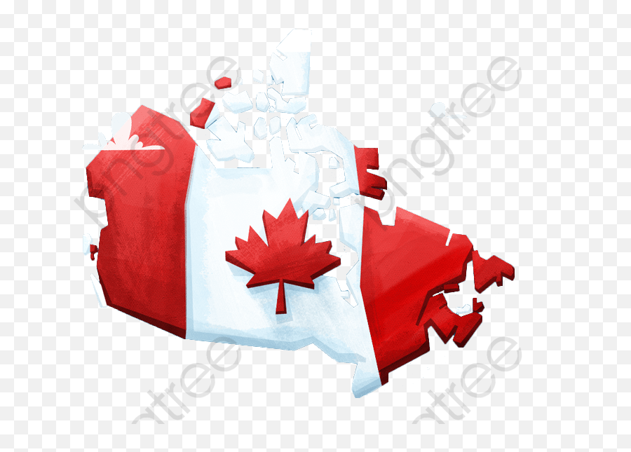 Flags Terrain Cartoon - Canada Maple Leaf Transparent Png,Canada Maple Leaf Png