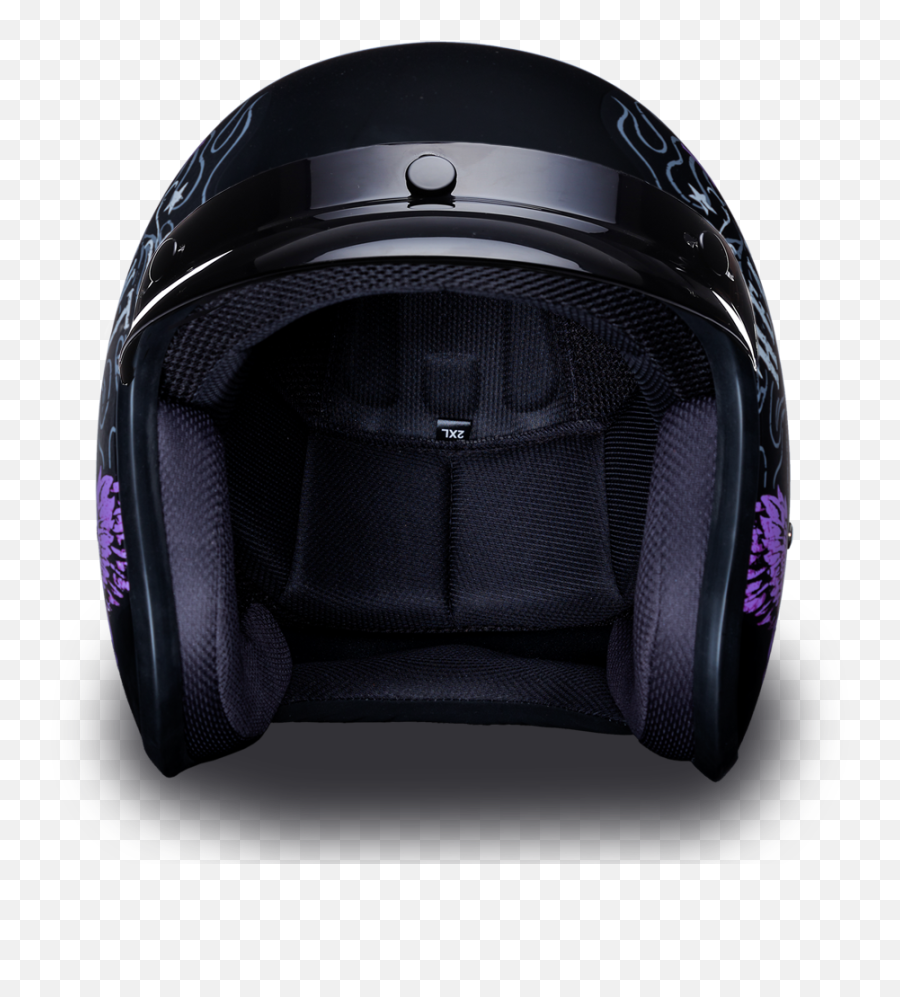 Daytona Cruiser Heaven Sent Helmet - Motorcycle Helmet Png,Icon Purple Helmet