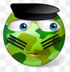 Icons Land Stuggling Army Smiley Free Images - Emoticons png