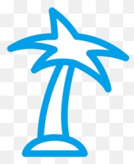 Palm Tree Holiday Travel Vector Svg Icon - PNG Repo Free Language