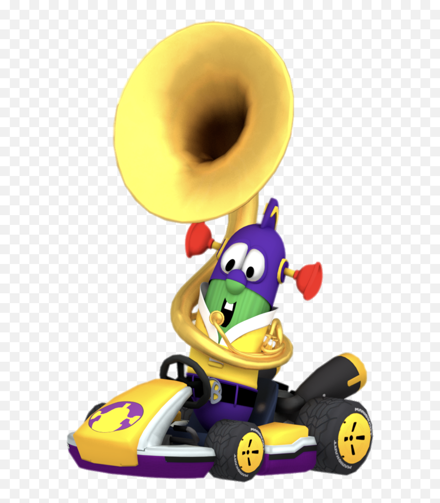 Check Out This Transparent Larryboy - Tuba Player Png Image Larry The Cucumber Tuba,Tuba Icon