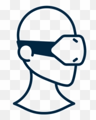 Virtual Reality Headset Stroke Transparent Png U0026 Svg Vector - Realidad Png