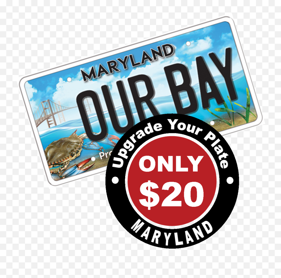 Bay Plate - Chesapeake Bay Trust Maryland Tags Png,Bay Bridge Icon