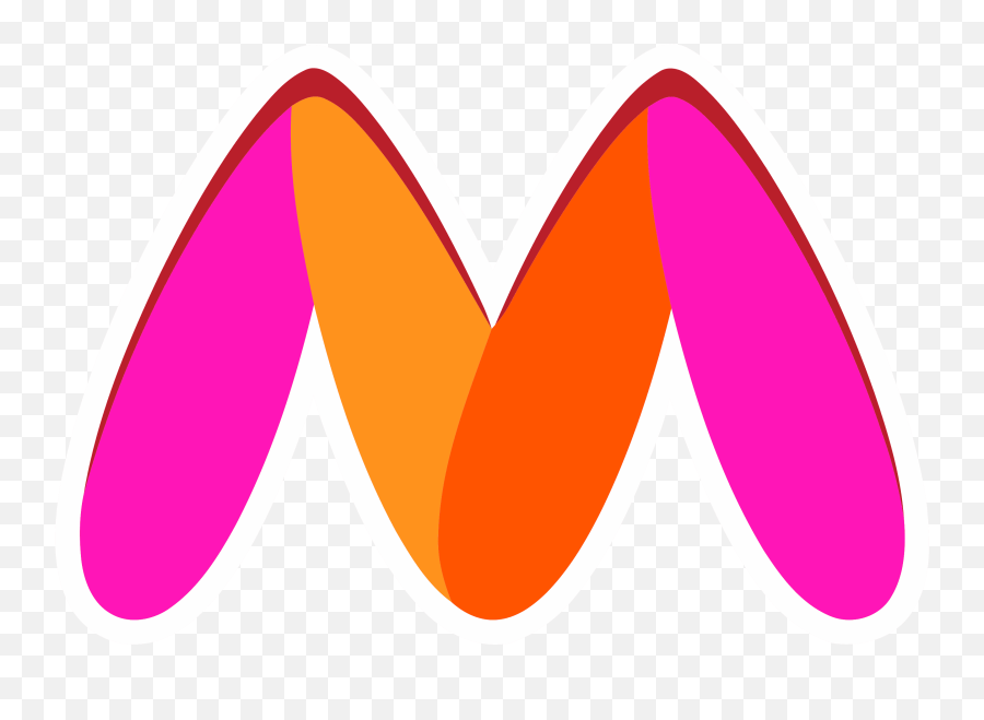 The New Myntra Logo Company Dropped Previous Version - Dot Png,How To Change Gmail Icon