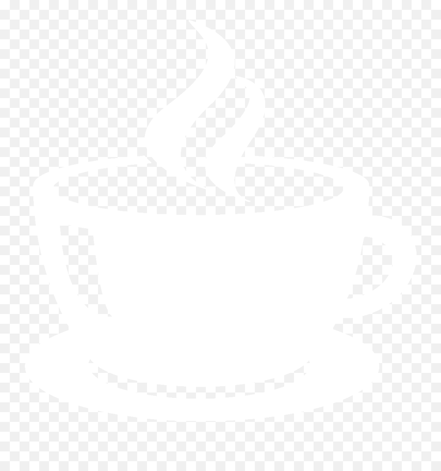 Coffee Cup Tea Black Silhouette Icon Transparent Background - White Coffee Logo Png,Coffee Cup Icon Png