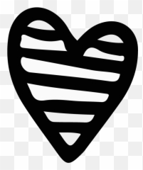 Hand Drawn Heart Png Clipart - Logo De Superman